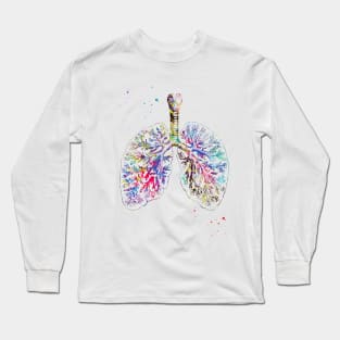 Anatomical Lungs Long Sleeve T-Shirt